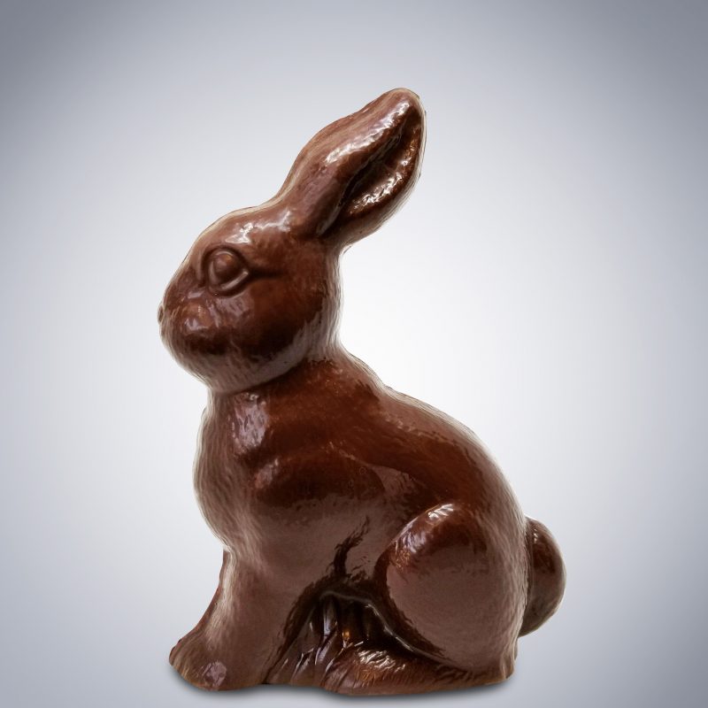  hare comes thumper solid chocolate easter bunny heavenly safe